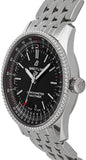 Buy Shop Breitling Navitimer Automatic 38mm Black Dial Stainless Steel Mens Watch - A17325241B1A1 USA Online