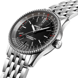 Buy Shop Breitling Navitimer Automatic 38mm Black Dial Stainless Steel Mens Watch - A17325241B1A1 USA Online