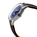 Buy Shop Breitling Navitimer Automatic 38mm Blue Dial Brown Leather Strap Mens Watch - A17325211C1P2 USA Online
