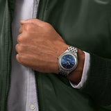 Buy Shop Breitling Navitimer Automatic 38mm Stainless Steel Blue Dial Mens Watch - A17325211C1A1 USA Online