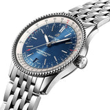 Buy Shop Breitling Navitimer Automatic 38mm Stainless Steel Blue Dial Mens Watch - A17325211C1A1 USA Online
