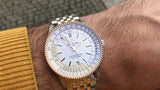 Buy Shop Breitling Navitimer Automatic 38mm Stainless Steel Mens Watch - A17325211G1A1 USA Online