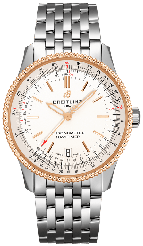 Buy Shop Breitling Navitimer Automatic 38mm Stainless Steel Mens Watch - A17325211G1A1 USA Online