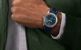 Buy Shop Breitling Navitimer Automatic 41 Blue Dial Blue Leather Strap Watch for Men - A17326161C1P3 USA Online