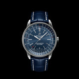 Buy Shop Breitling Navitimer Automatic 41 Blue Dial Blue Leather Strap Watch for Men - A17326161C1P3 USA Online
