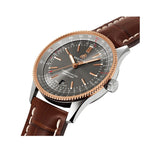 Buy Shop Breitling Navitimer Automatic 41 Grey Dial Brown Leather Strap Watch for Men - U17326121M1P1 USA Online
