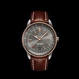 Buy Shop Breitling Navitimer Automatic 41 Grey Dial Brown Leather Strap Watch for Men - U17326121M1P1 USA Online