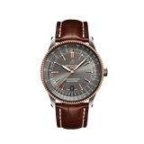 Buy Shop Breitling Navitimer Automatic 41 Grey Dial Brown Leather Strap Watch for Men - U17326121M1P1 USA Online