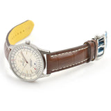 Buy Shop Breitling Navitimer Automatic 41 White Dial Brown Leather Strap Watch for Men - A17326211G1P2 USA Online