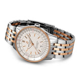 Buy Shop Breitling Navitimer Automatic 41 White Dial Two Tone Steel Strap Watch for Men - U17326211G1U1 USA Online