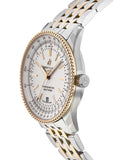 Buy Shop Breitling Navitimer Automatic 41 White Dial Two Tone Steel Strap Watch for Men - U17326211G1U1 USA Online