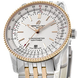 Buy Shop Breitling Navitimer Automatic 41 White Dial Two Tone Steel Strap Watch for Men - U17326211G1U1 USA Online