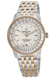 Buy Shop Breitling Navitimer Automatic 41 White Dial Two Tone Steel Strap Watch for Men - U17326211G1U1 USA Online