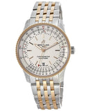 Buy Shop Breitling Navitimer Automatic 41 White Dial Two Tone Steel Strap Watch for Men - U17326211G1U1 USA Online