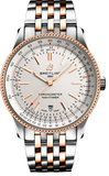 Buy Shop Breitling Navitimer Automatic 41 White Dial Two Tone Steel Strap Watch for Men - U17326211G1U1 USA Online