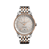 Buy Shop Breitling Navitimer Automatic 41 White Dial Two Tone Steel Strap Watch for Men - U17326211G1U1 USA Online