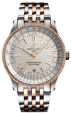 Buy Shop Breitling Navitimer Automatic 41 White Dial Two Tone Steel Strap Watch for Men - U17326211G1U1 USA Online