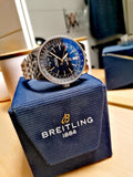 Buy Shop Breitling Navitimer Automatic 41mm Black Dial Silver Steel Strap Watch for Men - A17326241B1A1 USA Online