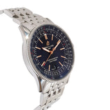 Buy Shop Breitling Navitimer Automatic 41mm Black Dial Silver Steel Strap Watch for Men - A17326241B1A1 USA Online