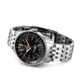 Buy Shop Breitling Navitimer Automatic 41mm Black Dial Silver Steel Strap Watch for Men - A17326241B1A1 USA Online