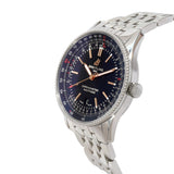 Buy Shop Breitling Navitimer Automatic 41mm Black Dial Silver Steel Strap Watch for Men - A17326241B1A1 USA Online