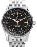 Buy Shop Breitling Navitimer Automatic 41mm Black Dial Silver Steel Strap Watch for Men - A17326241B1A1 USA Online