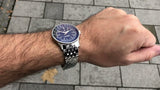 Buy Shop Breitling Navitimer Automatic 41mm Blue Dial Silver Steel Strap Watch for Men - A17326161C1A1 USA Online