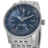 Buy Shop Breitling Navitimer Automatic 41mm Blue Dial Silver Steel Strap Watch for Men - A17326161C1A1 USA Online