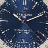 Buy Shop Breitling Navitimer Automatic 41mm Blue Dial Silver Steel Strap Watch for Men - A17326161C1A1 USA Online