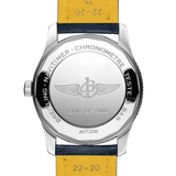 Buy Shop Breitling Navitimer Automatic 41mm White Dial Blue Leather Strap Watch for Men - A173263A1G1P1 USA Online