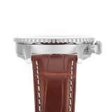 Buy Shop Breitling Navitimer B01 Chronograph 41 Green Dial Brown Leather Strap Watch for Men - AB0139211L1P1 USA Online