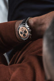 Buy Shop Breitling Navitimer B01 Chronograph 43 Brown Dial Black Leather Strap Watch for Men - AB0138241K1P1 USA Online