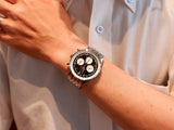 Buy Shop Breitling Navitimer B01 Chronograph 43 Black Dial Silver Steel Strap Watch for Men - AB0138211B1A1 USA Online