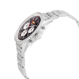Buy Shop Breitling Navitimer B01 Chronograph 43 Black Dial Silver Steel Strap Watch for Men - AB0138211B1A1 USA Online
