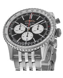 Buy Shop Breitling Navitimer B01 Chronograph 43 Black Dial Silver Steel Strap Watch for Men - AB0138211B1A1 USA Online