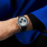Buy Shop Breitling Navitimer B01 Chronograph 43 Blue Dial Black Leather Strap Watch for Men - AB0138241C1P1 USA Online