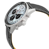 Buy Shop Breitling Navitimer B01 Chronograph 43 Blue Dial Black Leather Strap Watch for Men - AB0138241C1P1 USA Online