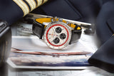 Buy Shop Breitling Navitimer B01 Chronograph 43 Boeing 747 White Dial Black Leather Strap Watch for Men - AB01383B1G1P1 USA Online