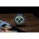 Buy Shop Breitling Navitimer B01 Chronograph 43 Green Dial Black Leather Strap Watch for Men - AB0138241L1P1 USA Online