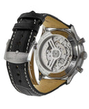 Buy Shop Breitling Navitimer B01 Chronograph 43 Green Dial Black Leather Strap Watch for Men - AB0138241L1P1 USA Online