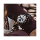 Buy Shop Breitling Navitimer B01 Chronograph 43 Silver Dial Black Leather Strap Watch for Men - AB0138241G1P1 USA Online