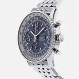 Buy Shop Breitling Navitimer Heritage Special Edition Blue Dial Silver Steel Strap Mens Watch - A1332412/C942 USA Online