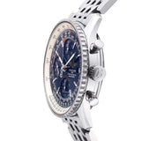 Buy Shop Breitling Navitimer Heritage Special Edition Blue Dial Silver Steel Strap Mens Watch - A1332412/C942 USA Online