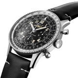 Buy Shop Breitling Navitimer Ref. 806 1959 Re-Edition Black Dial Brown Leather Strap Watch for Men - AB0910371B1X1 USA Online