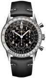 Buy Shop Breitling Navitimer Ref. 806 1959 Re-Edition Black Dial Brown Leather Strap Watch for Men - AB0910371B1X1 USA Online