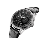 Buy Shop Breitling Premier B01 Chronograph 42 Black Dial Black Leather Strap Watch for Men - AB0145221B1P1 USA Online