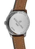 Buy Shop Breitling Premier Automatic 40mm Blue Dial Brown Leather Strap Mens Watch - A37340351C1X2 USA Online