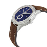 Buy Shop Breitling Premier Automatic 40mm Blue Dial Brown Leather Strap Mens Watch - A37340351C1X2 USA Online