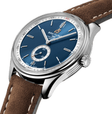 Buy Shop Breitling Premier Automatic 40mm Blue Dial Brown Leather Strap Mens Watch - A37340351C1X2 USA Online