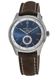 Buy Shop Breitling Premier Automatic 40mm Blue Dial Brown Leather Strap Mens Watch - A37340351C1X2 USA Online